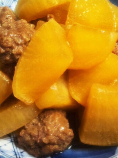 フンワリ肉団子とたっぷり大根の煮物☆-レシピのメイン写真