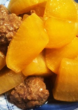 フンワリ肉団子とたっぷり大根の煮物☆-レシピのメイン写真