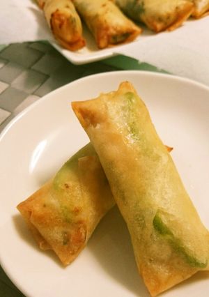 カジキとアボカドのシソチーズ春巻き-レシピのメイン写真