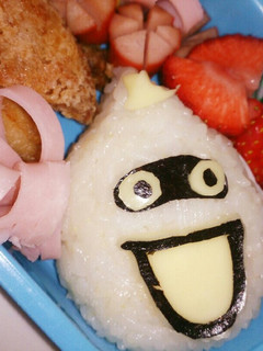 妖怪ウォッチ ウィスパー キャラ弁-レシピのメイン写真