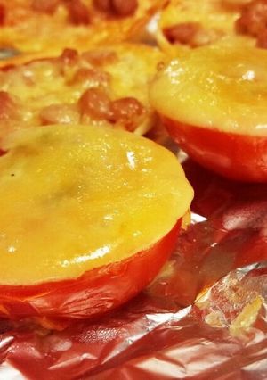簡単！ジューシー♪焼きトマト-レシピのメイン写真