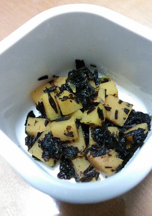 離乳食後期 カボチャとひじきの煮物-レシピのメイン写真