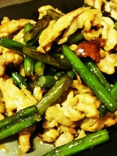◇ニンニクの芽と豚肉の甘辛炒め物◇-レシピのメイン写真