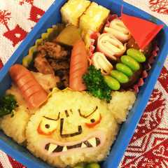 รูปของ 妖怪ウォッチ☆キャラ弁☆山吹鬼
