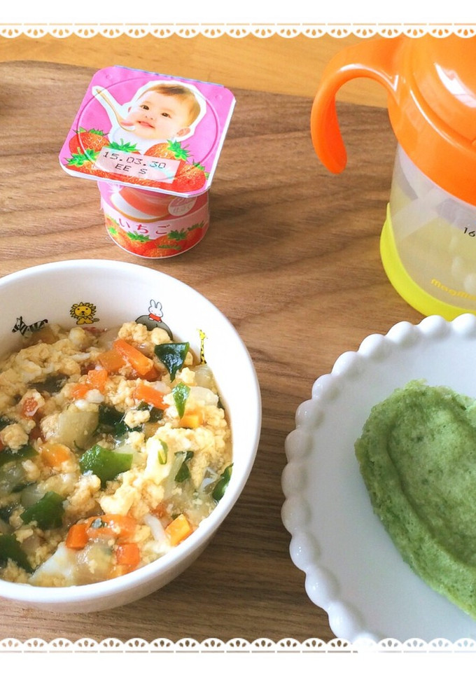 "離乳食後期" 卵を使った簡単離乳食♪-レシピのメイン写真