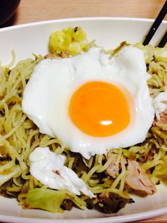 高菜焼きそば-レシピのメイン写真