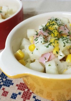切って混ぜるだけ!大根のコールスロー☆-レシピのメイン写真