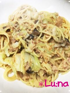 偶然出来た*美味ごまドレパスタ-レシピのメイン写真