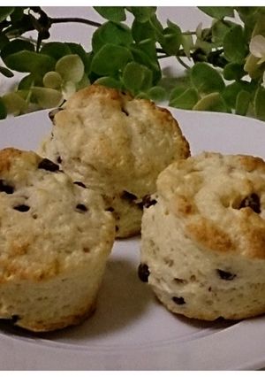 簡単!フードプロセッサーでチョコスコーン-レシピのメイン写真
