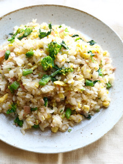 菜の花チャーハン-レシピのメイン写真