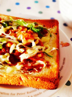 照り焼きチキントースト♡-レシピのメイン写真