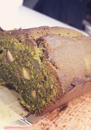 シンプル材料♡濃い抹茶のパウンドケーキ-レシピのメイン写真