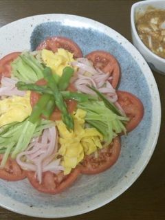 自慢の手作りタレで冷やし中華-レシピのメイン写真