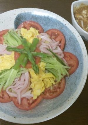 自慢の手作りタレで冷やし中華-レシピのメイン写真