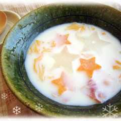 รูปของ クリスマス☆きらきら星のミルクスープ