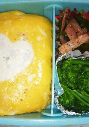 オムライス(弁当)-レシピのメイン写真
