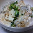 <さっぱり>じゃこ&豆腐の混ぜ混ぜサラダ