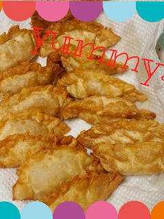 えびとチーズとコーンの揚げ餃子-レシピのメイン写真
