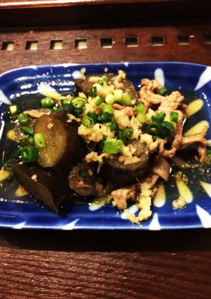 ジューシー茄子と豚コマの甘辛煮-レシピのメイン写真