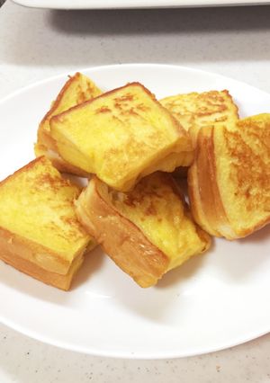 カフェ風♡我が家のフレンチトースト！-レシピのメイン写真