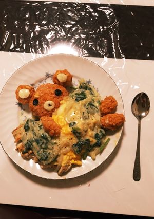 リメイク&リメイク♡リラクマ風オム-レシピのメイン写真