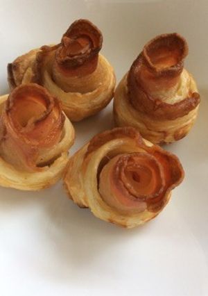 薔薇ベーコンパイ-レシピのメイン写真