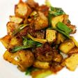 カリカリ豚と菊芋の醤油炒め!簡単美味い!