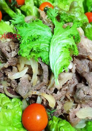 牛肉のレタス巻き-レシピのメイン写真