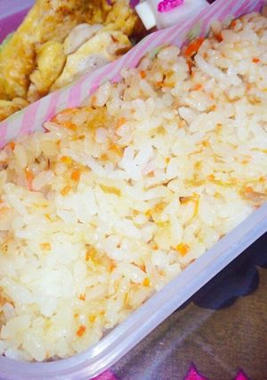 ﾂﾅ缶♡人参でバリうま！混ぜ御飯♡-レシピのメイン写真