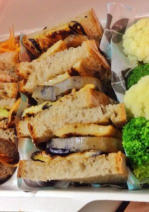 根菜の照り焼きマーマレードサンドウィッチ-レシピのメイン写真