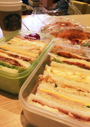 行楽に♫サンドイッチ弁当-レシピのメイン写真