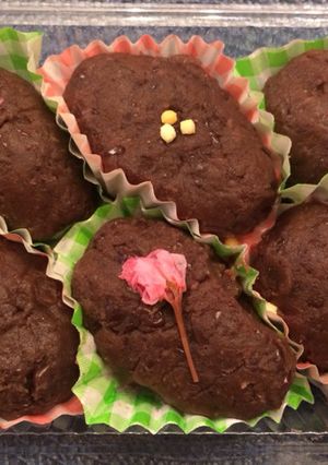 桜の風味簡単おはぎ-レシピのメイン写真