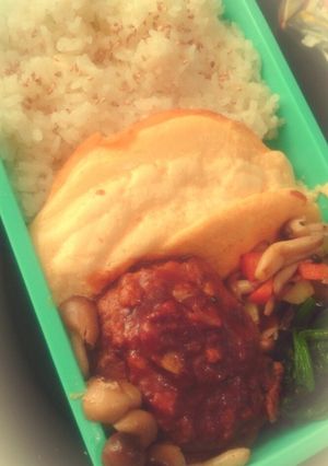 卵１個でモンサンミッシェル風卵焼き-レシピのメイン写真