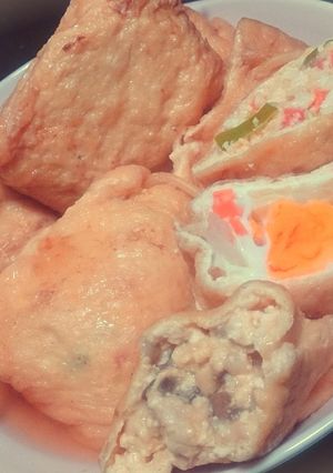 ほっこり。油揚げの包み煮３種類-レシピのメイン写真