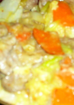 豚肉とキャベツのピリ辛味噌炒め丼-レシピのメイン写真