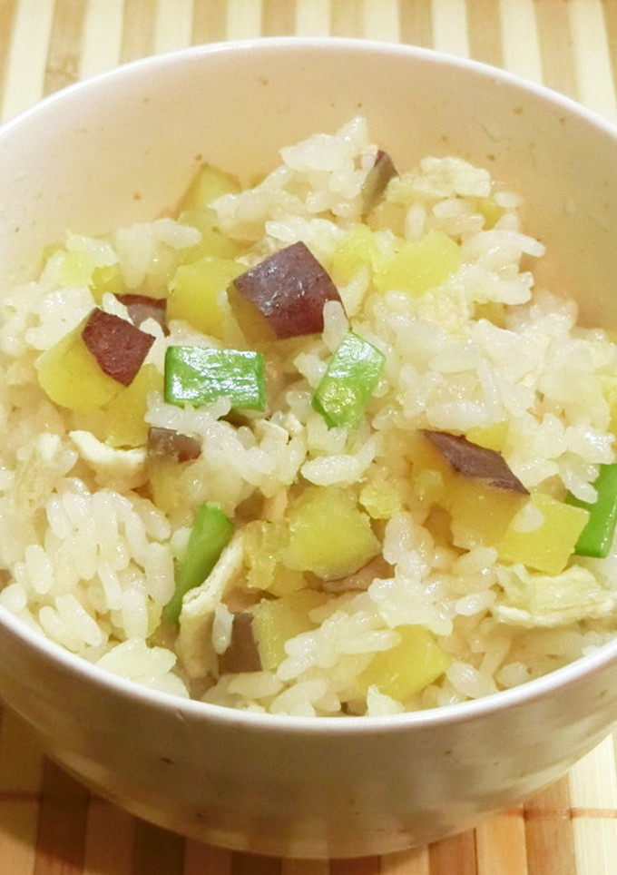 さつま芋の炊き込みご飯-レシピのメイン写真