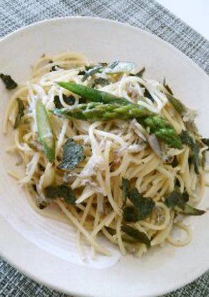 しらすとアスパラのパスタ-レシピのメイン写真