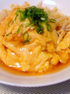 簡単★もやしと卵の中華風あんかけ-レシピのメイン写真