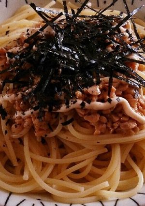 簡単過ぎる納豆パスタ-レシピのメイン写真
