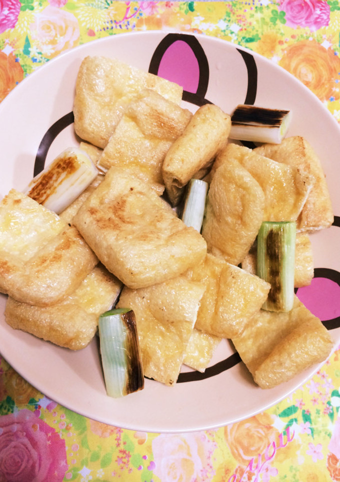 ねぎと油揚げの簡単シンプル旨旨炒め☆彡-レシピのメイン写真