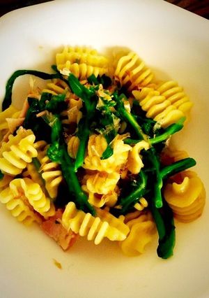 春だね♪鰹節香る菜の花和風パスタ-レシピのメイン写真