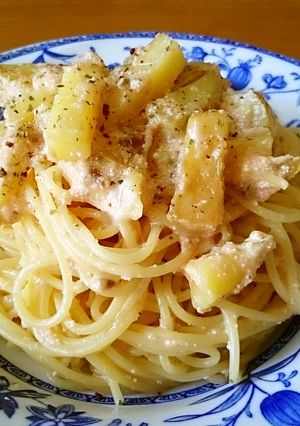 じゃがたらクリームパスタ-レシピのメイン写真