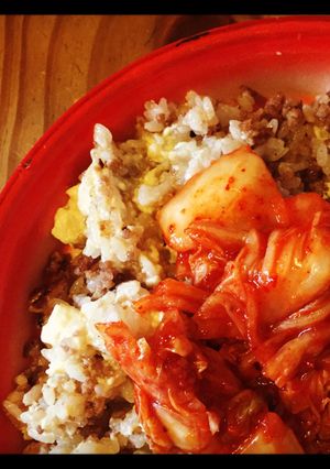 激ウマ♡簡単♡ふわとろ豆腐チャーハン-レシピのメイン写真