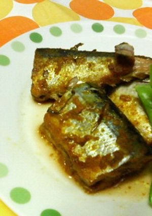 カレー風味爆発☆秋刀魚（又は鯖）の煮付け-レシピのメイン写真