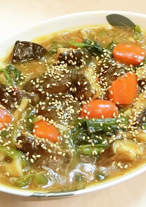 椎茸とシーチキン豆板醤煮-レシピのメイン写真