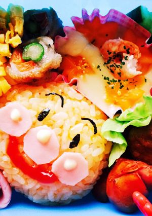 アンパンマンキャラ弁☆彡-レシピのメイン写真