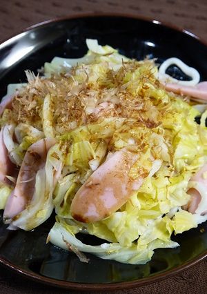 焼きうどん風！たっぷりキャベツうどん♪-レシピのメイン写真