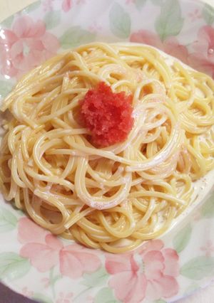 いつもの♡明太クリームパスタ-レシピのメイン写真