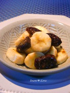 バナナを美味しく✺シナモン・プルーン+-レシピのメイン写真
