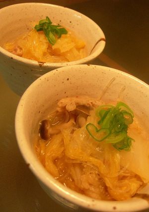 すぐあったか❤ピリ辛☆白菜と春雨すぅぷ-レシピのメイン写真